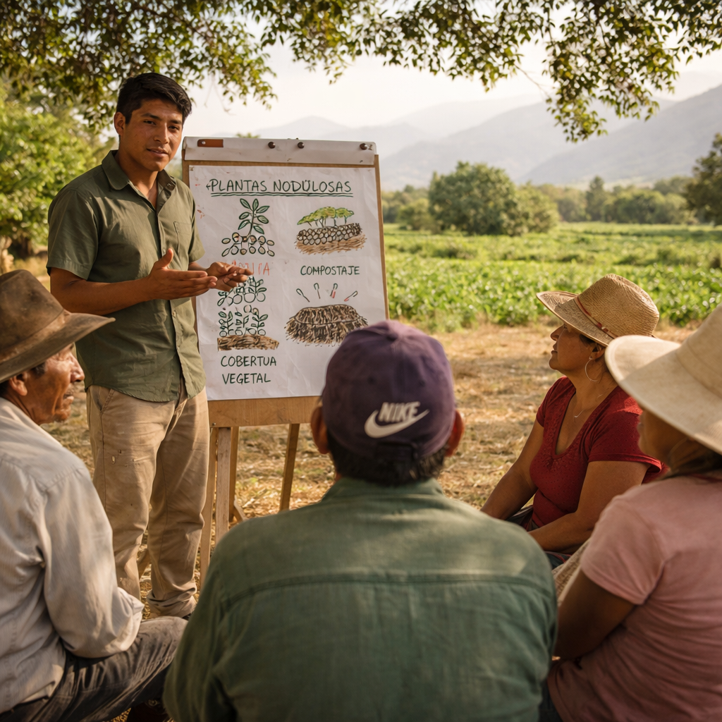 Capacitacion de agricultores