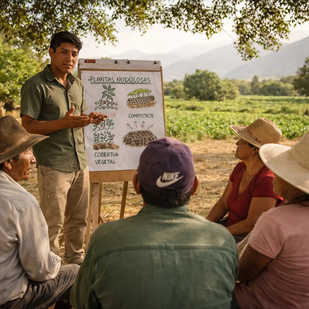 Capacitacion de agricultores